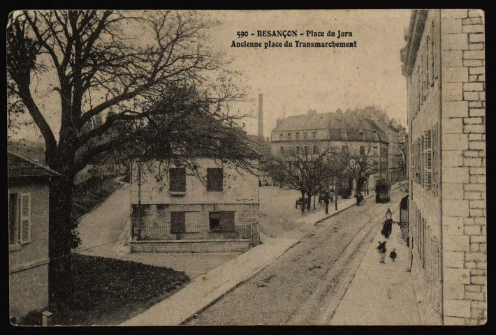 Besançon - Besançon - Place du Jura - Ancienne Place du Transmarchement. [image fixe] , 1904/1910