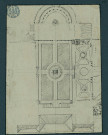 Plan d'un groupe de bâtiments : Villa Albani , [S.l.] : [s.n.], [1700-1800]