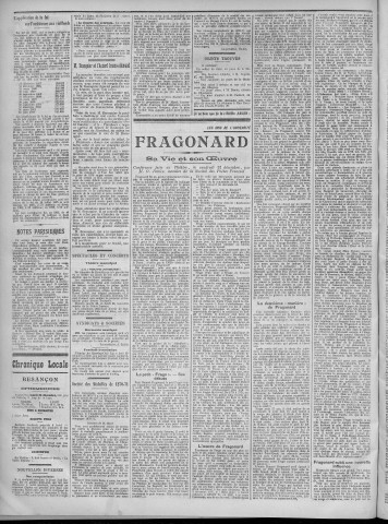 26/12/1911 - La Dépêche républicaine de Franche-Comté [Texte imprimé]