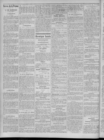 13/01/1912 - La Dépêche républicaine de Franche-Comté [Texte imprimé]