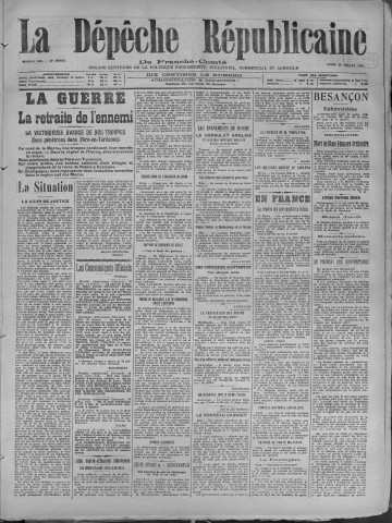 29/07/1918 - La Dépêche républicaine de Franche-Comté [Texte imprimé]