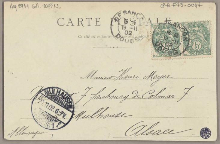 Besançon - Porte Noire et Clocher St-Jean [image fixe] Phot. D. et M., 1897/1902