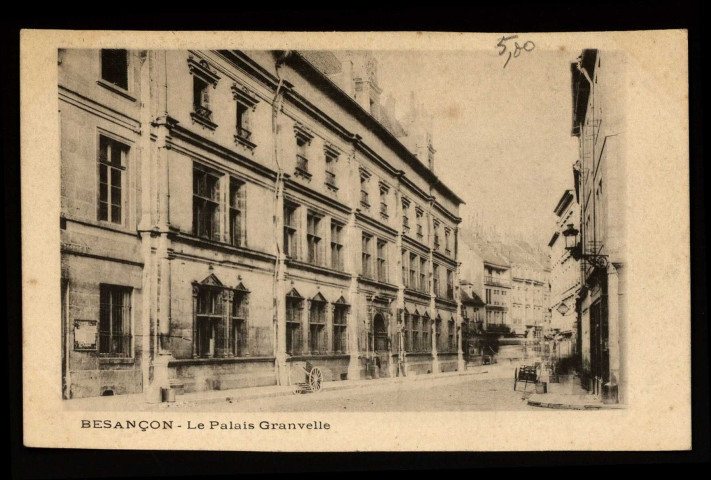 Besançon - Le Palais Granvelle. [image fixe] , 1897/1903