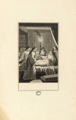 Illustrations pour "La religieuse" de Diderot [image fixe] / Le Barbier, Dupréel, Giraud sc. , 1767/1851