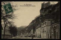 Besançon Faubourg Rivotte et la Citadelle [image fixe] , Besançon : Raffin, éditeur, 1909-1922