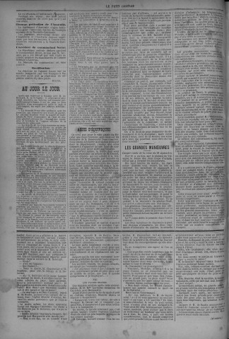 21/09/1883 - Le petit comtois [Texte imprimé] : journal républicain démocratique quotidien