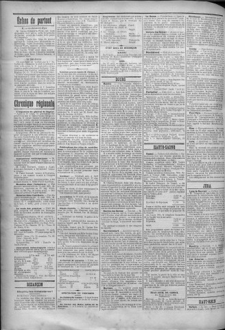 18/08/1895 - La Franche-Comté : journal politique de la région de l'Est