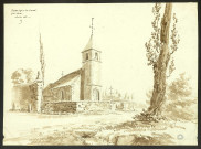 Petite église de Villette, près de Dole [dessin] / Lainé del. , [S.l.] : [Lainé], [1800-1899]