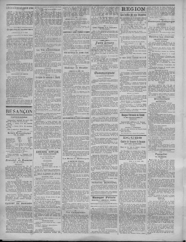 22/04/1921 - La Dépêche républicaine de Franche-Comté [Texte imprimé]