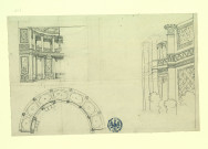 Projet de décor de théâtre (détails) / Pierre-Adrien Pâris , [S.l.] : [P.-A. Pâris], [1700-1800]