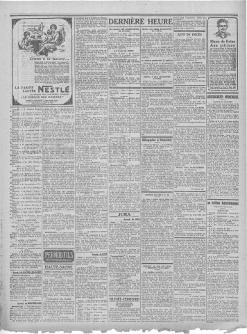 15/08/1927 - Le petit comtois [Texte imprimé] : journal républicain démocratique quotidien