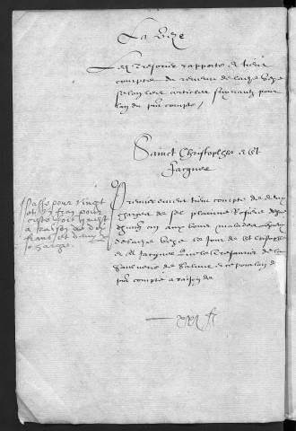 Comptes de la Ville de Besançon, recettes et dépenses, Compte de Charles Guillemin (1er juin 1642 - 31 mai 1643)
