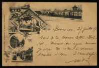 Besançon-les-Bains - Casino et Bains Salins de la Mouillère - Vues générales [image fixe] , Besançon : Phototypie Delagrange & Magnus, Besançon, 1896/1897