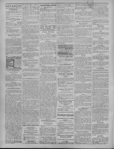 19/04/1923 - La Dépêche républicaine de Franche-Comté [Texte imprimé]