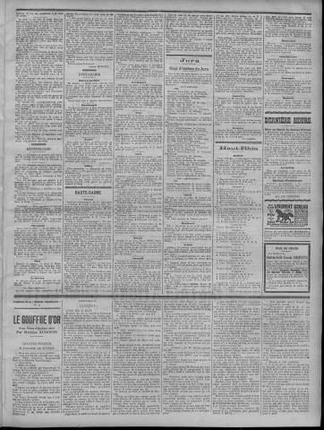 03/08/1907 - La Dépêche républicaine de Franche-Comté [Texte imprimé]