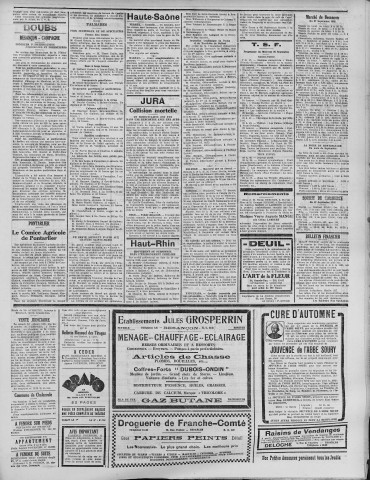 28/09/1932 - La Dépêche républicaine de Franche-Comté [Texte imprimé]