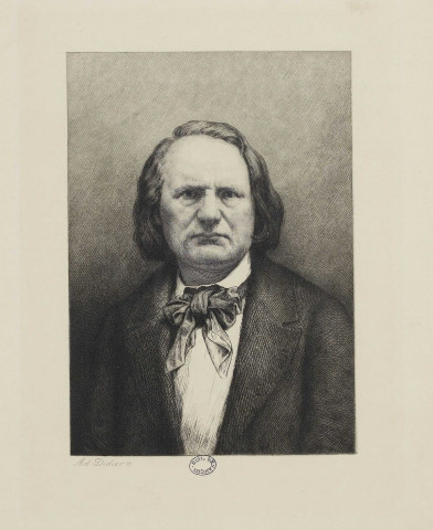 [Portrait de V. Hugo] [image fixe] / Ad. Didier sc. , Paris :, 1860/1870
