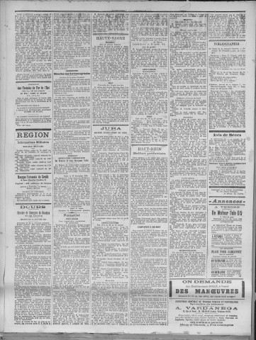 31/01/1921 - La Dépêche républicaine de Franche-Comté [Texte imprimé]