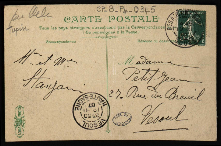 Besançon. Cathédrale et maison natale de Victor Hugo [image fixe] , Besançon : L. V. & Cie, 1904/1907