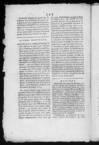 20/12/1797 - Le Nouvelliste littéraire [Texte imprimé]