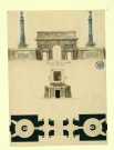 Projet d'une porte de grande ville composé à Rome en 1771 / Pierre-Adrien Pâris , [S.l.] : [P.-A. Pâris], [1771]