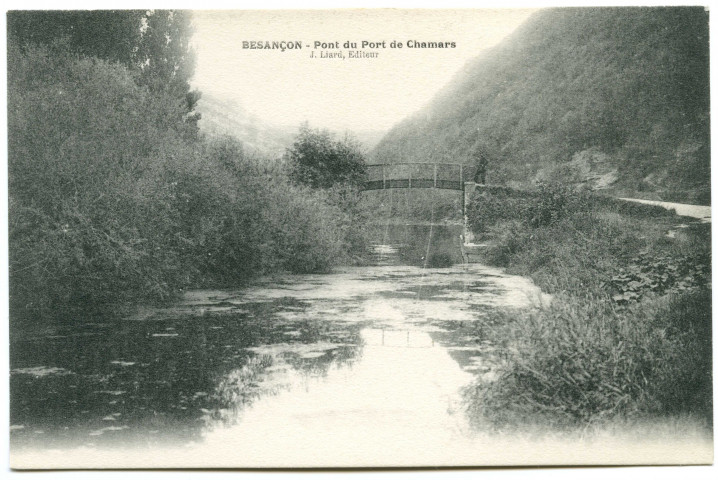 Besançon. Pont du Port de Chamars [image fixe] , [Besançon] : J. Liard, 1901/1908