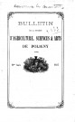 01/01/1887 - Bulletin de la Société d'agriculture, sciences et arts de Poligny [Texte imprimé]