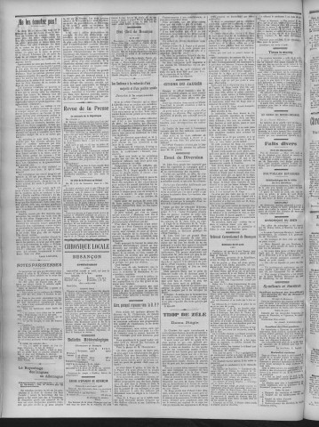 11/04/1908 - La Dépêche républicaine de Franche-Comté [Texte imprimé]