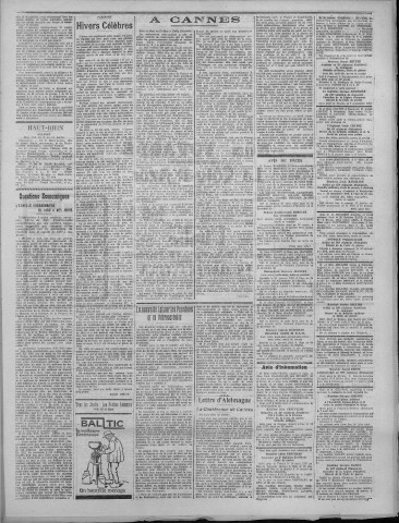 13/01/1922 - La Dépêche républicaine de Franche-Comté [Texte imprimé]