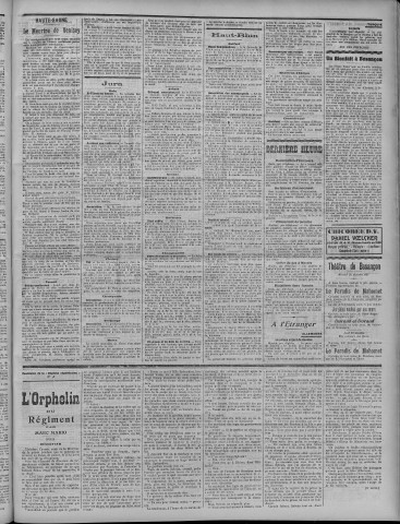 25/12/1907 - La Dépêche républicaine de Franche-Comté [Texte imprimé]