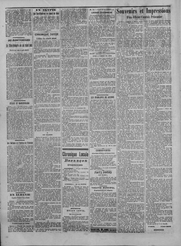 18/01/1916 - La Dépêche républicaine de Franche-Comté [Texte imprimé]