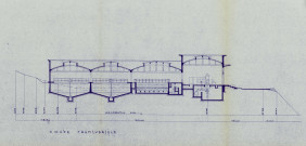 Station de pompage de Chenecey, projet : dossiers d'avant-projet (juin 1961)