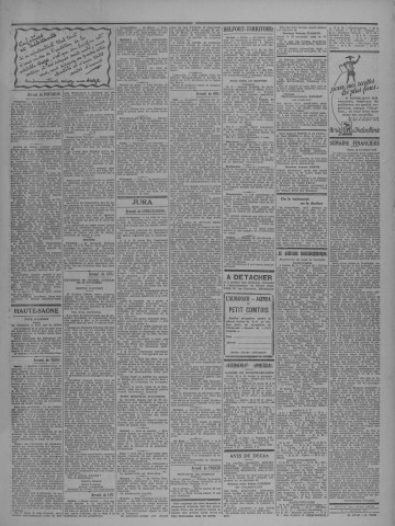 14/11/1932 - Le petit comtois [Texte imprimé] : journal républicain démocratique quotidien