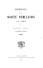 01/01/1899 - Mémoires de la Société d'émulation du Jura [Texte imprimé]