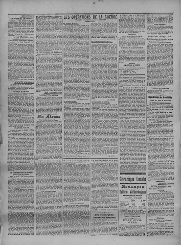 21/03/1915 - La Dépêche républicaine de Franche-Comté [Texte imprimé]