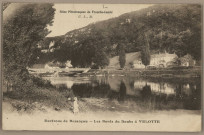 Environs de Besançon - Les Bords du Doubs à Velotte [image fixe] , Besançon : Phototypie artistique de l'Est C. Lardier ; C. L., B., 1913/1930