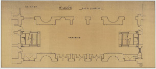 Plans du vestibule (3 exemplaires, s.d.)