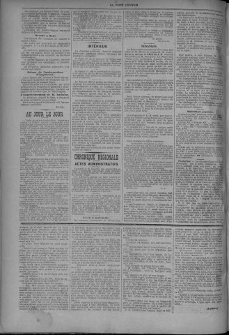 04/10/1883 - Le petit comtois [Texte imprimé] : journal républicain démocratique quotidien