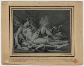 Le sommeil de Vénus [image fixe] / F. Boucher delin. ; L. Bonnet sculp. , A Paris : chez Bonnet, rue Gallande, Place Maubert, la Porte Cochere entre un Chandelier et un Layetier, [circa 1770]