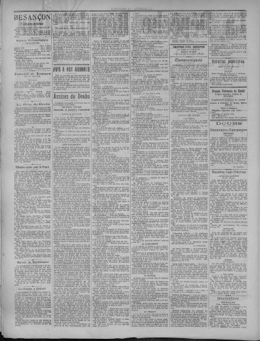 11/01/1922 - La Dépêche républicaine de Franche-Comté [Texte imprimé]