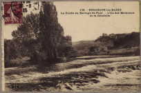 Le Doubs au barrage St-Paul, l'île des Moineaux et la Citadelle.