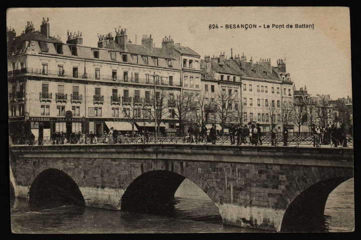 Besançon - Le Pont de Battant [image fixe] , 1904/1908