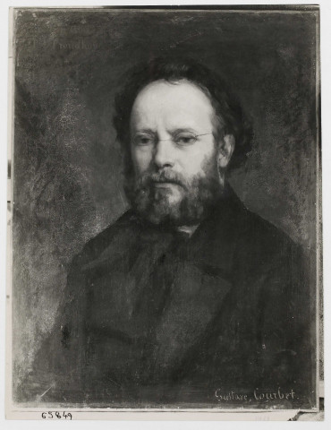[Portrait de Proudhon] [image fixe] / Gustave Courbet , Paris : J. E. Bulloz-Editeur