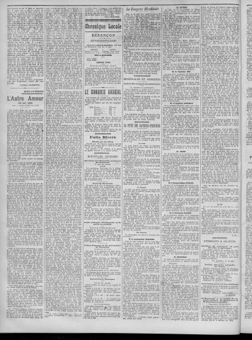 11/12/1911 - La Dépêche républicaine de Franche-Comté [Texte imprimé]