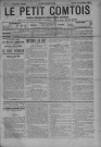 16/10/1883 - Le petit comtois [Texte imprimé] : journal républicain démocratique quotidien