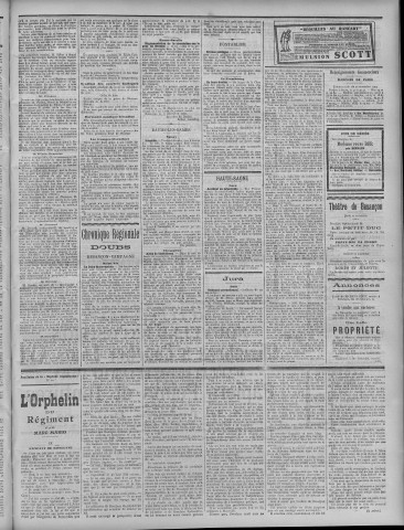 21/11/1907 - La Dépêche républicaine de Franche-Comté [Texte imprimé]