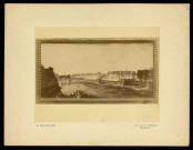 MAUVILLIER, Emile Photographie d'un tableau ou d'un dessin du XVIIIe siècle représentant Besançon