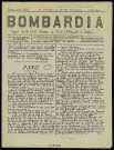 Bombardia [Texte imprimé] : Organe de la 121e batterie de 58 du 11e régiment d'artillerie. Sartirique, amical, intrinsèque et unilatéral