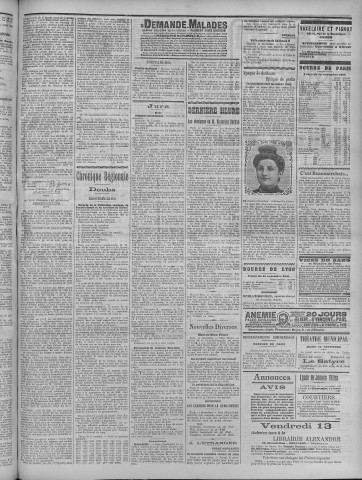 12/11/1908 - La Dépêche républicaine de Franche-Comté [Texte imprimé]
