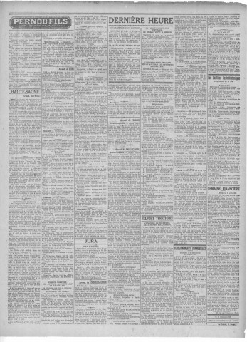 22/08/1927 - Le petit comtois [Texte imprimé] : journal républicain démocratique quotidien